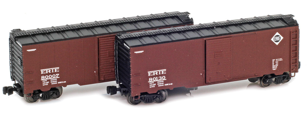 915403-1 Modified 1937 40´ AAR Box Car | ERIE 80007, 80130