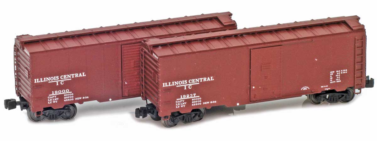 915405-1 Modified 1937 40« AAR Box Car | IC 19000, 19237