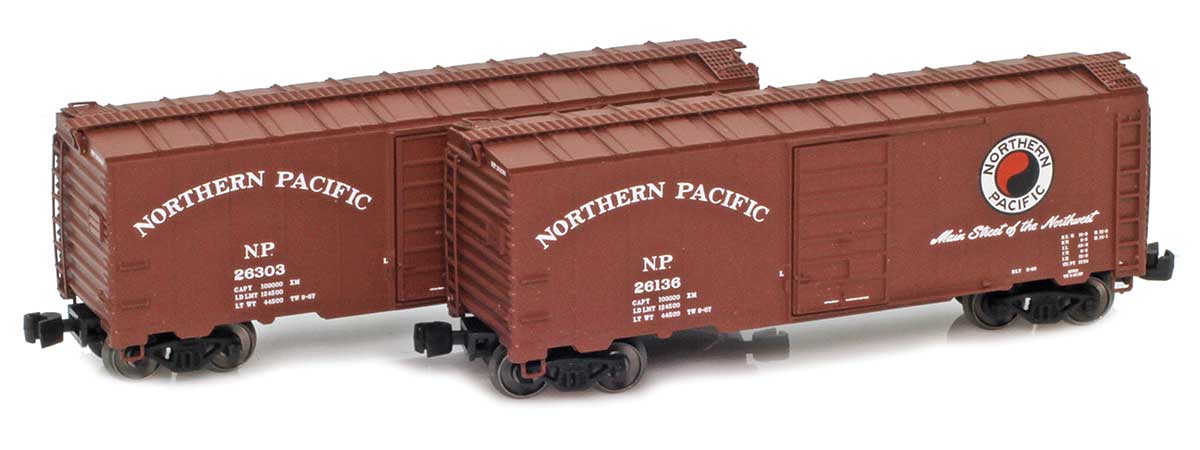 915406-1 Modified 1937 40« AAR Box Car | NP 26136, 26303