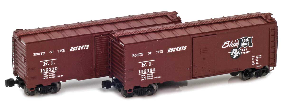 915408-1 Modified 1937 40´ AAR Box Car | RI 146330, 146984