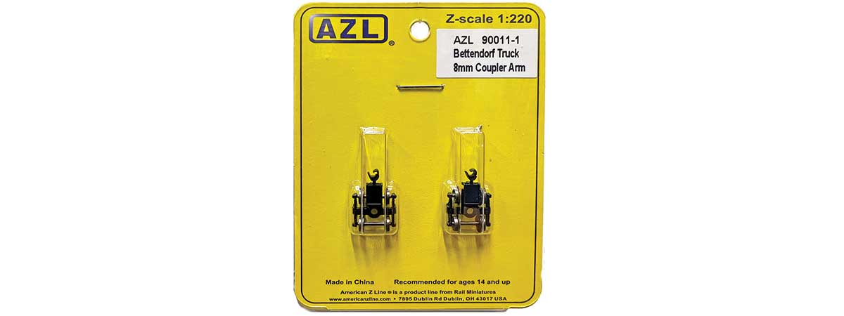 AZL 90011-1 2 pack Bettendorf Trucks 8mm coupler arm