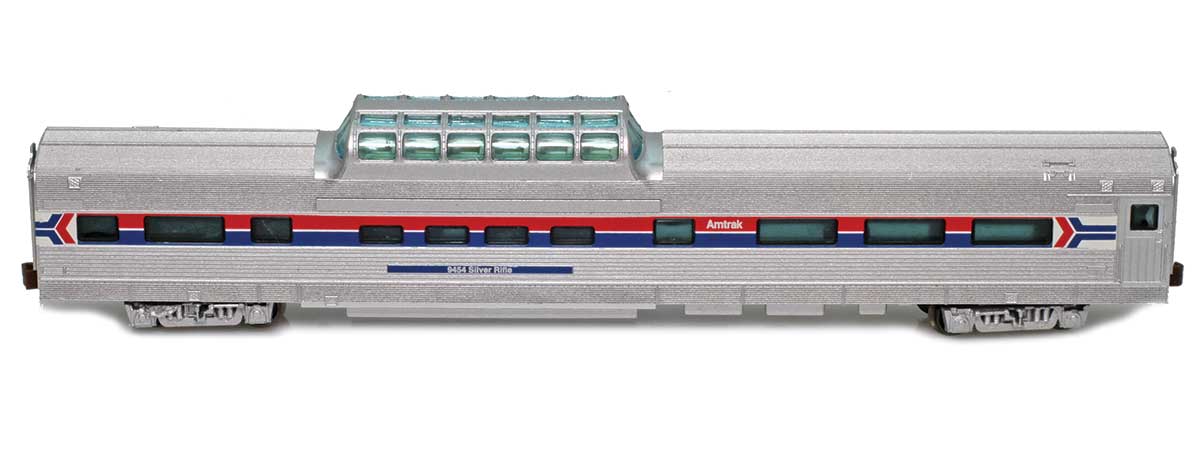 72111-2 Dome Coach | Amtrak Silver Rifle 9454