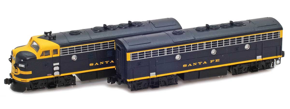 63020-1 EMD F7A & F7B | ATSF 208C, 203B