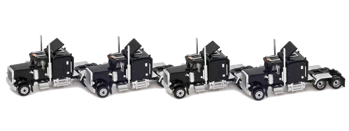 96023 Hood Truck with Crew Cab | Black