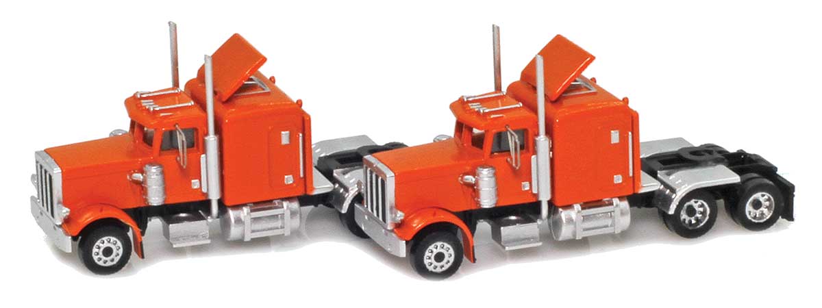 96007 Hood Truck with Crew Cab | Orange