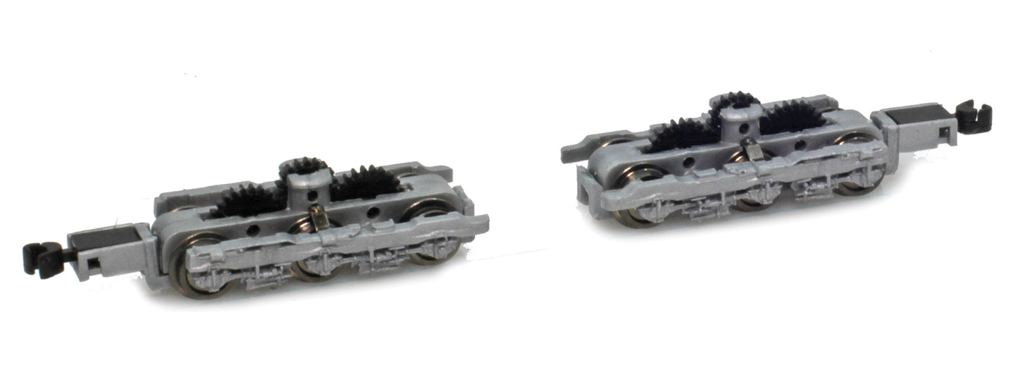 61099-1_25 Part | SD70 - Truck set with traction tire Silver Pair