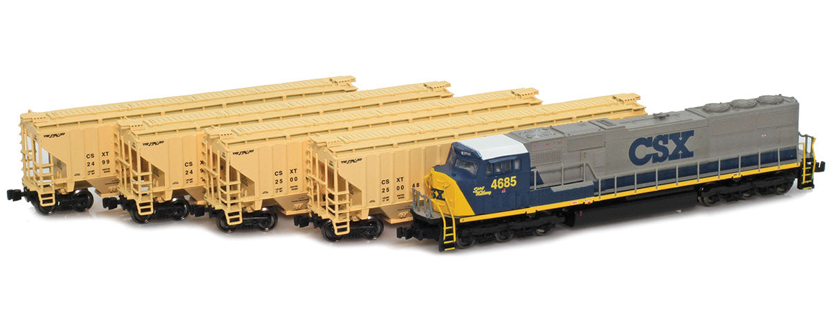 AZL2024-3B SD70M and PS2-cd Set | CSX 4699, 249936, 249949, 250048, 250061