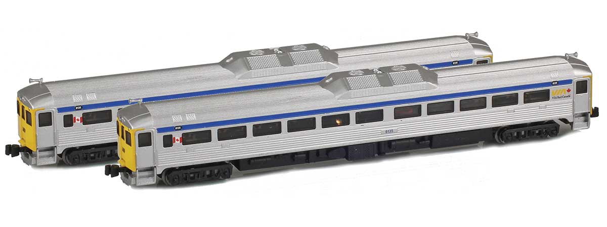 AZL2025-1N Budd RDC | VIA 6148 & 6135