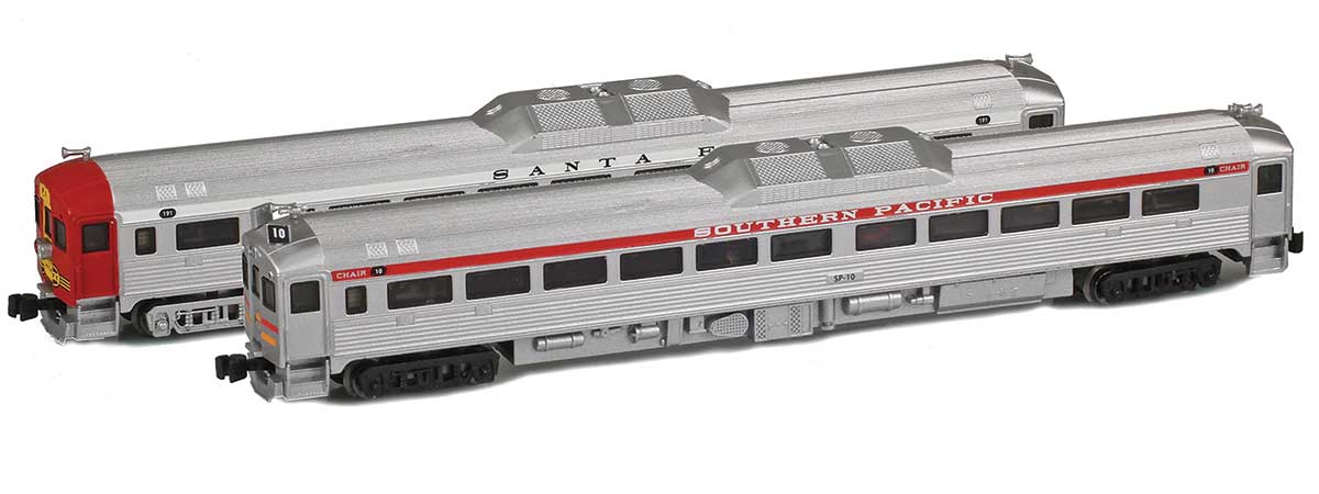 AZL2025-1O Budd RDC | ATSF & SP DC192 & 10