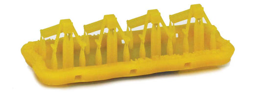 99004-1 Accessories | 4 yellow track bumpers