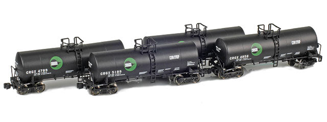 903804-1 17600 Gallon Tank Car (4 pack) | CRGX 4789, 4856, 5189, 5204