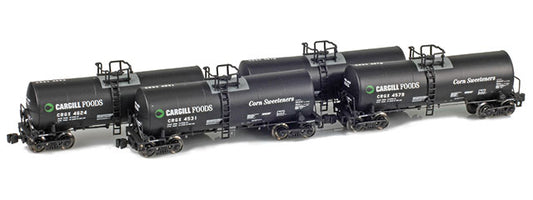 903806-1 17600 Gallon Tank Car (4 pack) | CRGX 4531, 4579, 4618, 4624