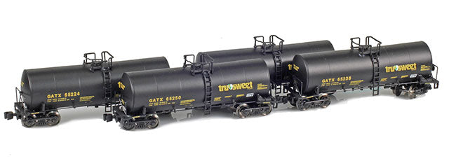 903812-1 17600 Gallon Tank Car (4 pack) | GATX 65250, 65224, 65238, 65231