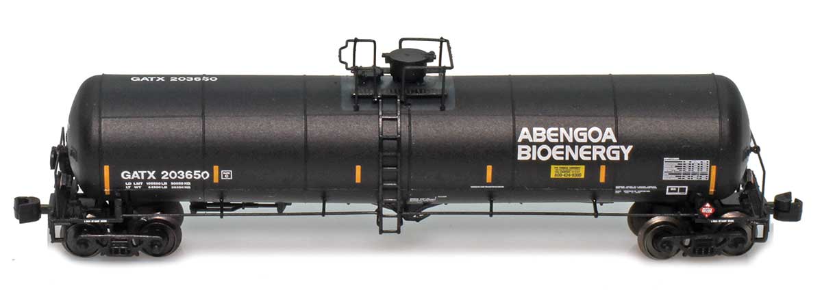 905513-1 Trinity 31K Gallon Tank Car without Shield | GATX - Abengoa  203652