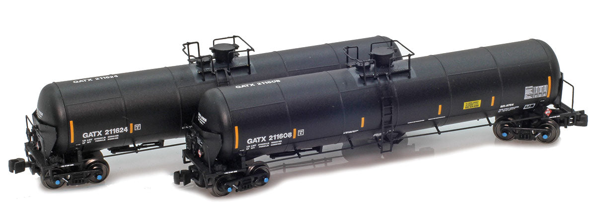 915500-1 Trinity 31K Gallon Modified Tank Car | GATX 211608, 211624,