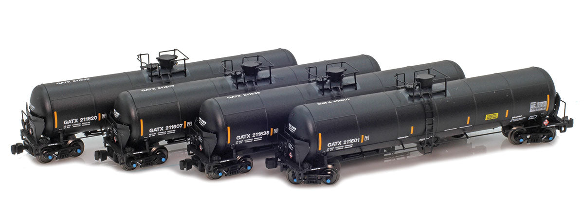 915525-1 Trinity 31K Gallon Modified Tank Car | GATX 211601, 211607, 211620, 211638