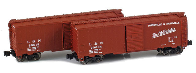 904377-1 1937 40´ AAR Box Car | L&N 90004, 90015