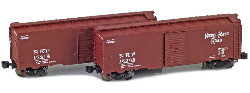 904380-1 1937 40´ AAR Box Car | NKP 15338, 15412