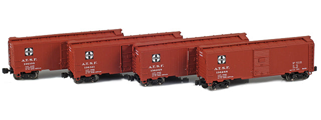 914300-1 1937 40´ AAR Box Car | ATSF 136100, 136121, 136244, 136269