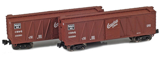 903174-1 40´ Outside Braced Boxcar | CB&Q 132581, 132590