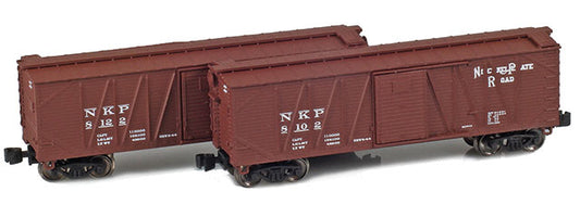 903176-1 40´ Outside Braced Boxcar | Nickel Plate 8102, 8122