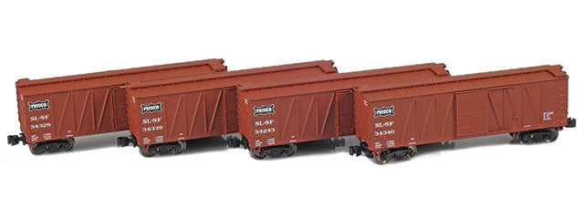 913101-1 40´ Outside Braced Boxcar | SLSF (Frisco) 34328, 34339, 34340, 34243