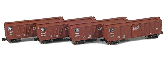 913104-1 40´ Outside Braced Boxcar | CB&Q 132578, 132566, 132567, 132580