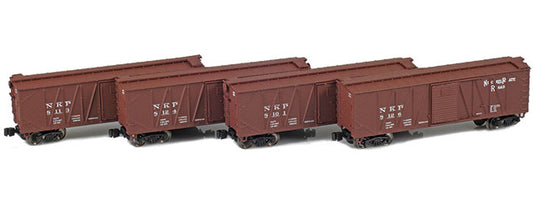 913106-1 40´ Outside Braced Boxcar | Nickel Plate 8101, 8113, 8124, 8126