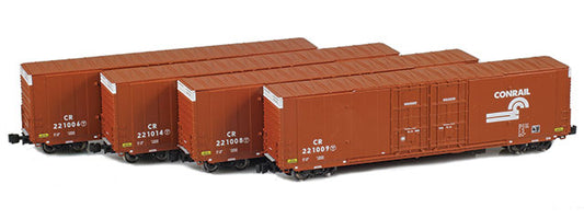 914206-1 Greenville 60´ Boxcar Set | Conrail 221006, 221008, 221009, 221014