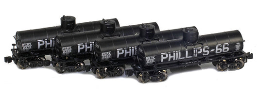 905005-1 8000 Gallon Tank Car | Phillips 66 PSPX 2379, PSPX 2380, PSPX 2381, PSPX 2382