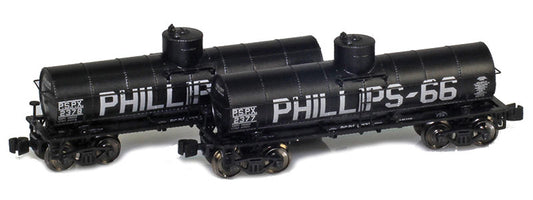 915035-1 8000 Gallon Tank Car | Phillips 66 PSPX 2377, PSPX 2378