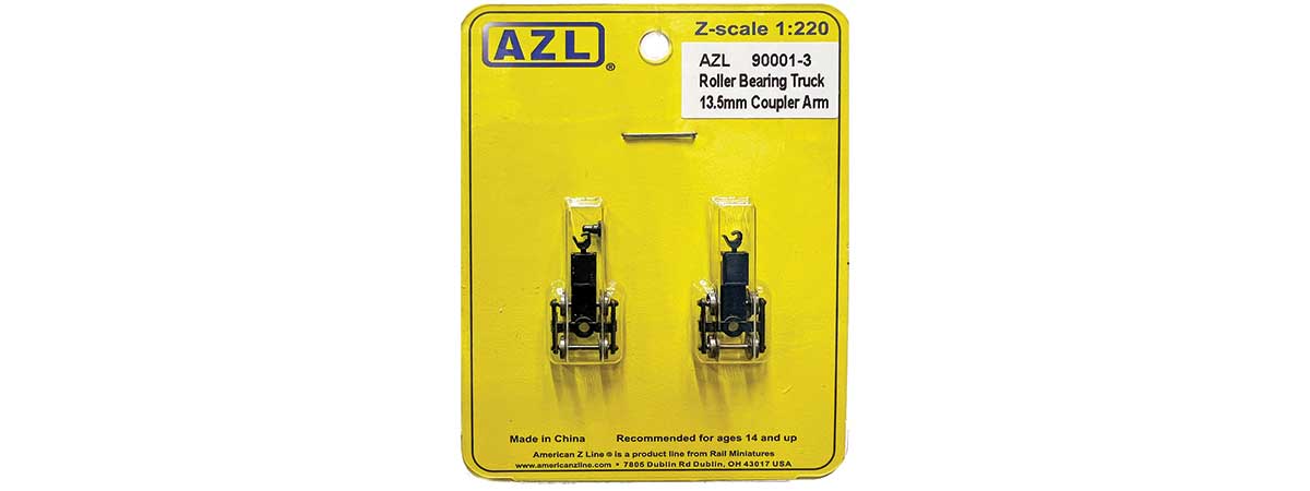 AZL 90001-3 2 pack Roller Bearing Trucks 13.5mm coupler arm  2026 release.