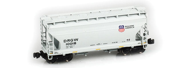 903916-1 ACF 2-Bay Single | UP (Shield/DRGW) DRGW 10018