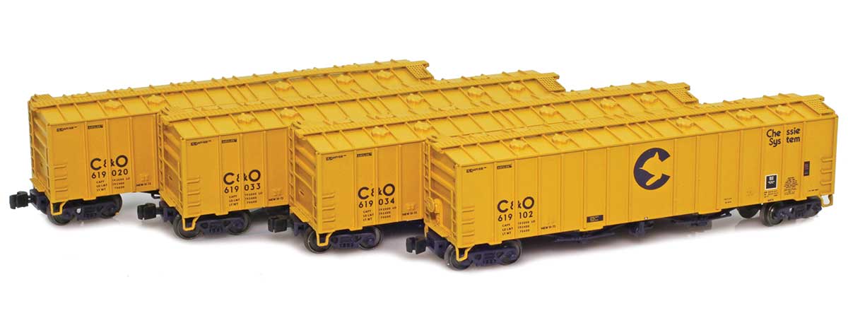 906011-1 4180 Airslide Hopper | Chessie (C&O) 619020, 619033, 619034, 619102