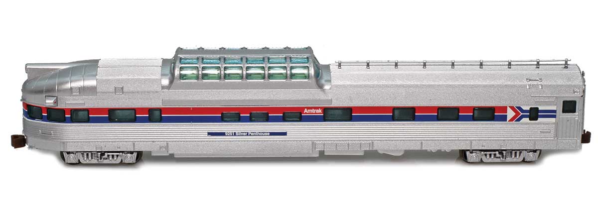 72116-1 Dome Observation | Amtrak Silver Penthouse 9251
