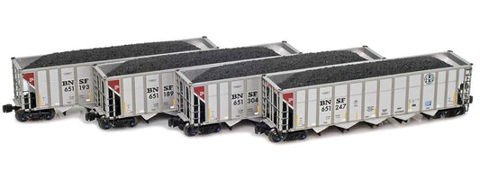 915702-1 Autoflood III Hopper | BNSF Circle 651189, 651193, 651247, 651304