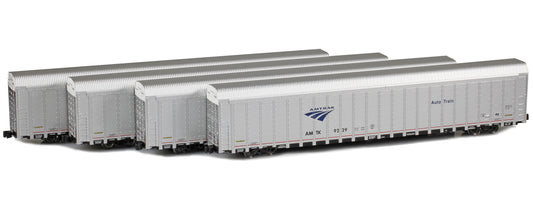 904100-1 Auto Train Autorack 4 pack | Amtrak AMTK 9220, 9215, 9255, 9229