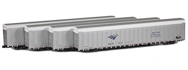 904100-3 Auto Train Autorack 4 pack | Amtrak AMTK 9216, 9238, 9257, 9267