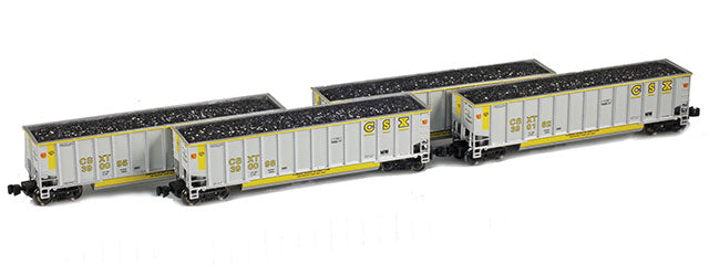 90113-1 BethGon Coalporter | CSX (Aluminum) 390095, 390098, 390165, 390182