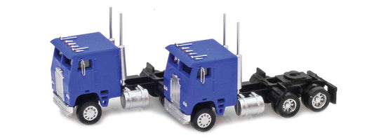 96205 Cab-Over Truck with Crew Cab | Blue