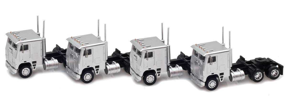 96224 Cab-Over Truck with Crew Cab | Silver