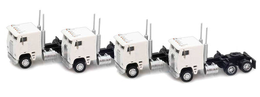 96221 Cab-Over Truck with Crew Cab | White