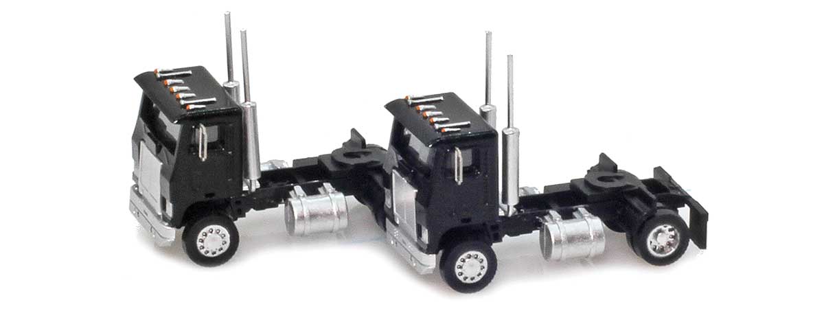 96103 Cab-Over Truck | Black