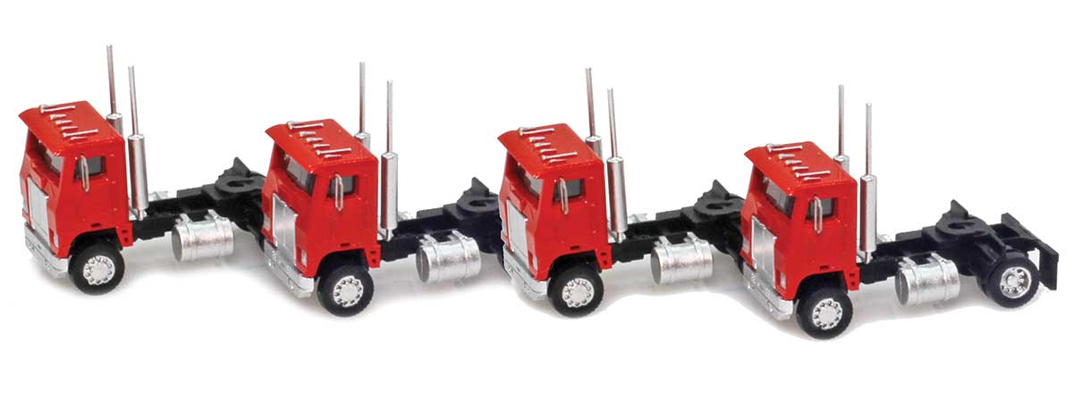 96122 Cab-Over Truck | Red