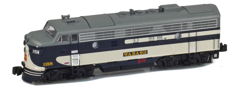 63009-1 EMD F7A & F7B | Wabash 1155, 1107B