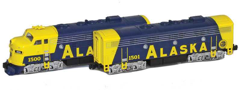 63011-1 EMD F7A & F7B | Alaska RR 1500, 1501