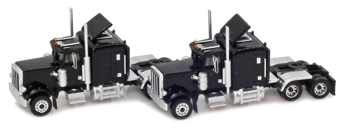 96003 Hood Truck with Crew Cab | Black