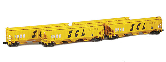 90936-1 PS2 CD 4750 Covered Hopper | SCL (CSXT) 241388, 241432, 241456, 241561